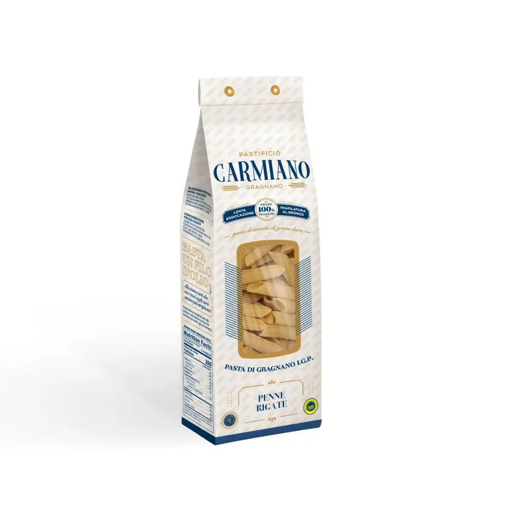 Carmiano Penne Rigate – Premium Pasta di Gragnano IGP 500gr