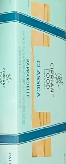 Cipriani Pappardelle Classica – Luxuriöse Pasta aus Italien