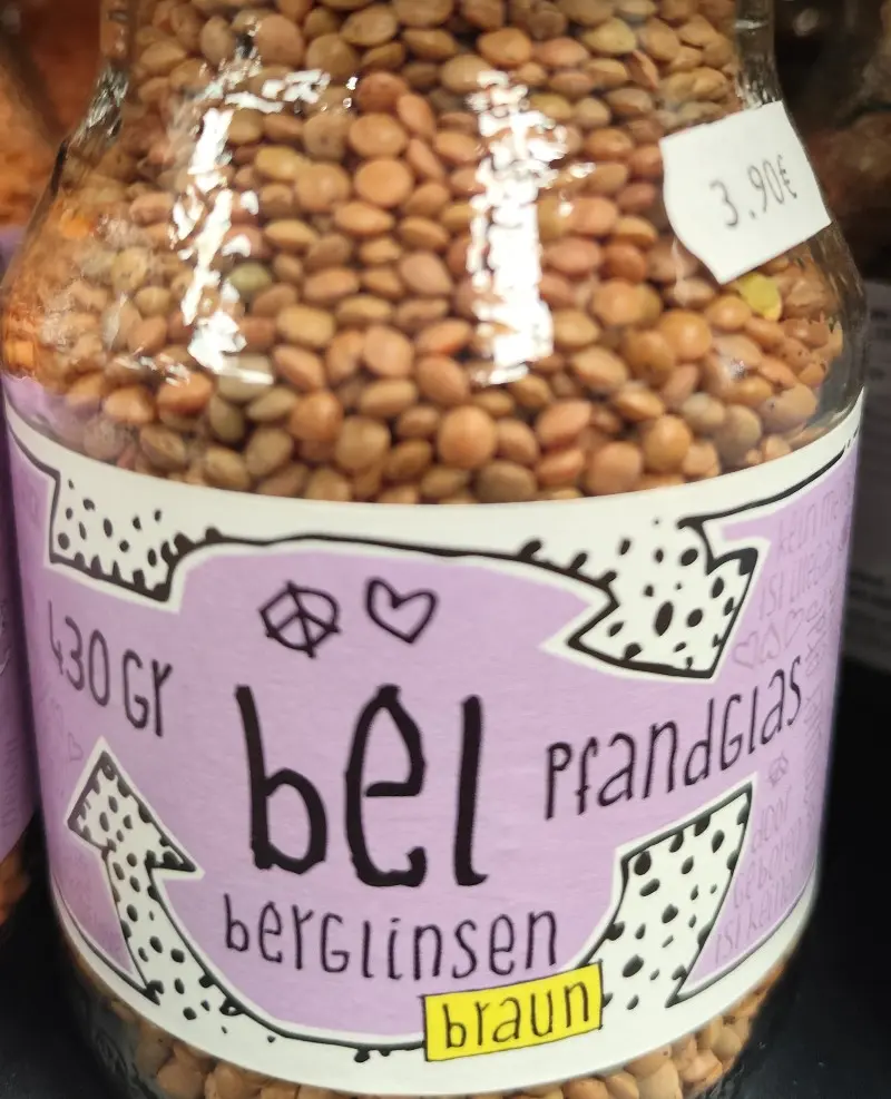 Beluga Berglinsen Braun 430 g
