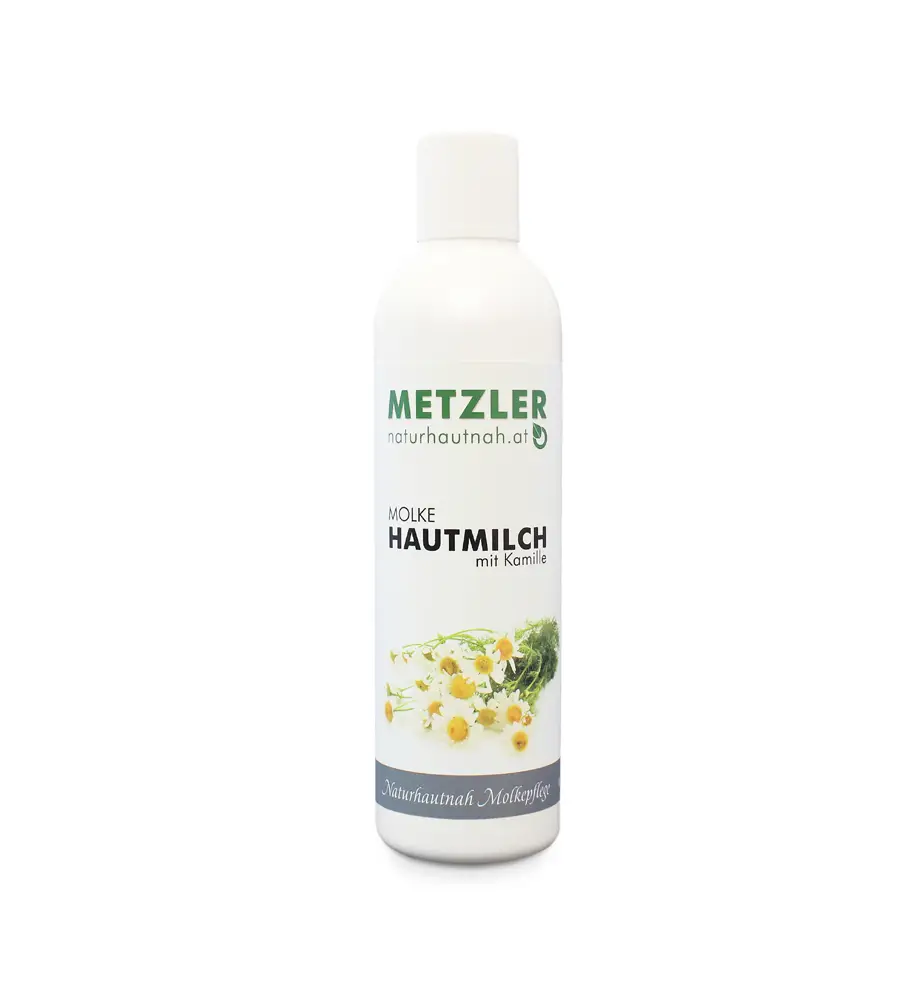 Metzler Molke-Hautmilch mit Kamille (250 ml) ✨🌿