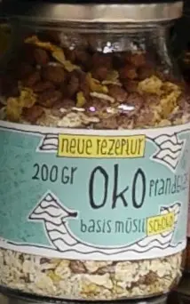 Öko Basis Müsli Schoko 200 g – Knusprig & schokoladig