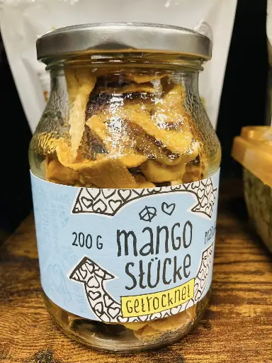 Getrocknete Mangostücke 200 g