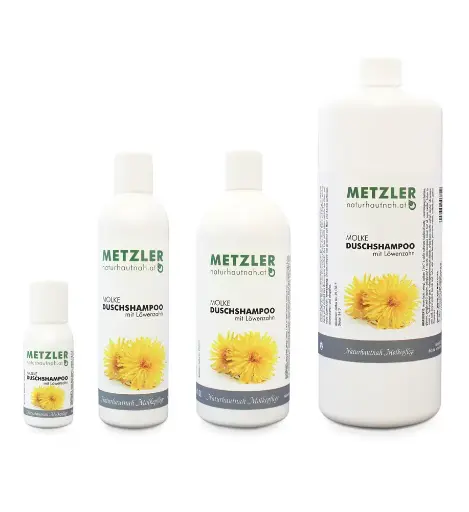 Molke Duschshampoo mit Löwenzahn