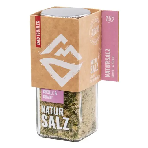 BAD ISCHLER Natursalz Knolle & Kraut 90g